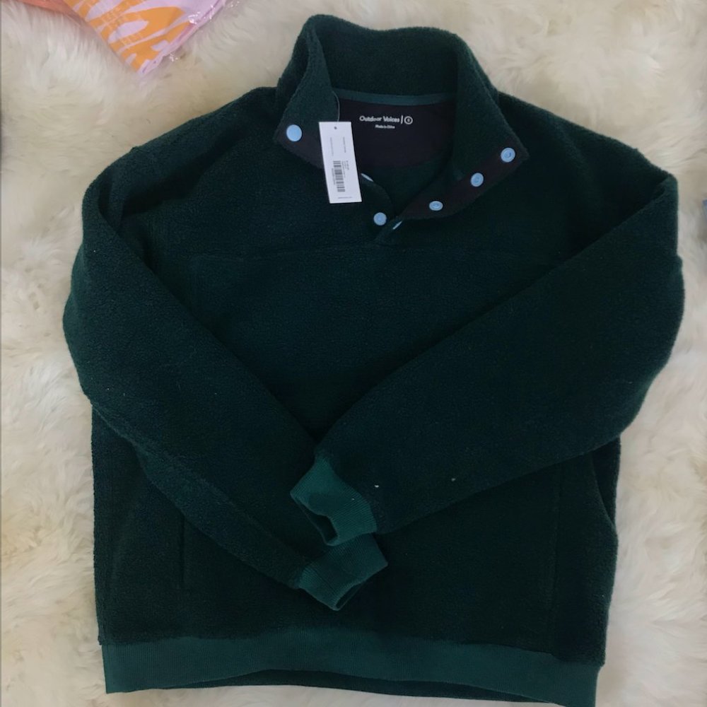 Outdoor Voices Megafleece Green